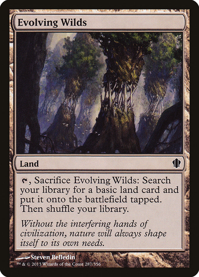 Evolving Wilds [Commander 2013] | Good Games Morley