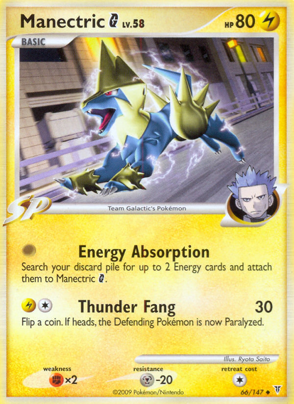 Manectric G (66/147) [Platinum: Supreme Victors] | Good Games Morley