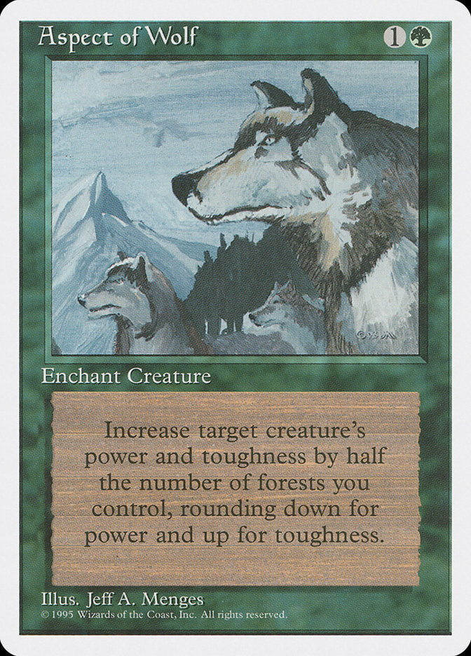 Aspect of Wolf [Fourth Edition] | Good Games Morley