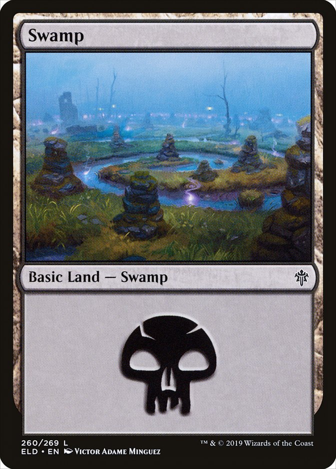 Swamp (260) [Throne of Eldraine] | Good Games Morley
