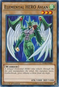 Elemental HERO Avian [SDHS-EN006] Common | Good Games Morley