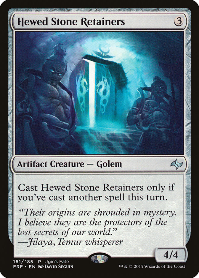 Hewed Stone Retainers [Ugin's Fate] | Good Games Morley