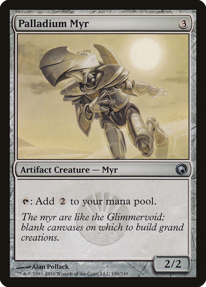 Palladium Myr [Scars of Mirrodin] | Good Games Morley
