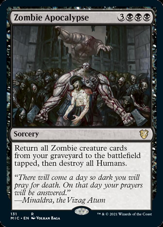 Zombie Apocalypse [Innistrad: Midnight Hunt Commander] | Good Games Morley