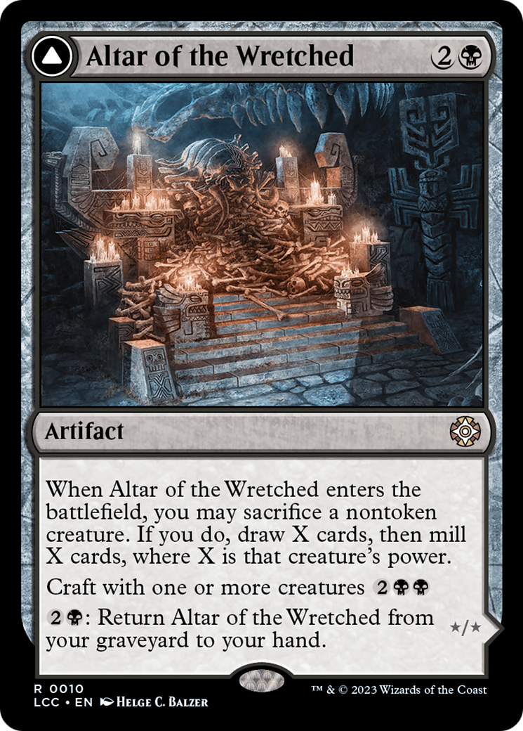 Altar of the Wretched // Wretched Bonemass [The Lost Caverns of Ixalan Commander] | Good Games Morley