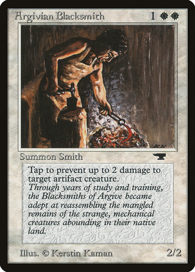 Argivian Blacksmith [Antiquities] | Good Games Morley