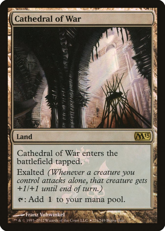 Cathedral of War (Buy-A-Box) [Magic 2013 Promos] | Good Games Morley
