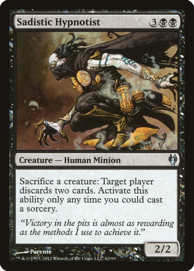 Sadistic Hypnotist [Duel Decks: Izzet vs. Golgari] | Good Games Morley