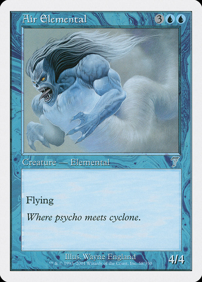 Air Elemental [Seventh Edition] | Good Games Morley
