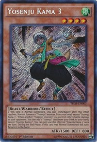 Yosenju Kama 3 [THSF-EN005] Secret Rare | Good Games Morley