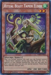 Ritual Beast Tamer Elder [THSF-EN023] Secret Rare | Good Games Morley