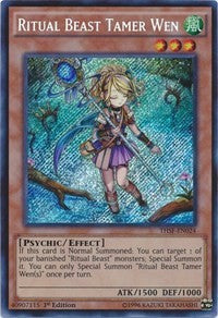 Ritual Beast Tamer Wen [THSF-EN024] Secret Rare | Good Games Morley