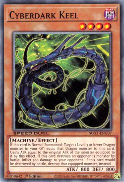 Cyberdark Keel [SGX1-ENG07] Common | Good Games Morley