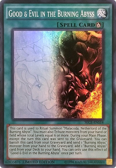 Good & Evil in the Burning Abyss (SE) [SECE-ENS14] Super Rare | Good Games Morley