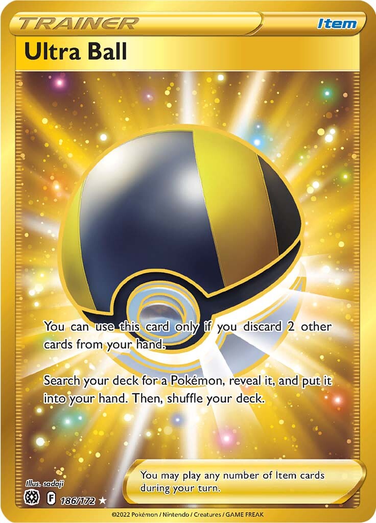 Ultra Ball (186/172) [Sword & Shield: Brilliant Stars] | Good Games Morley