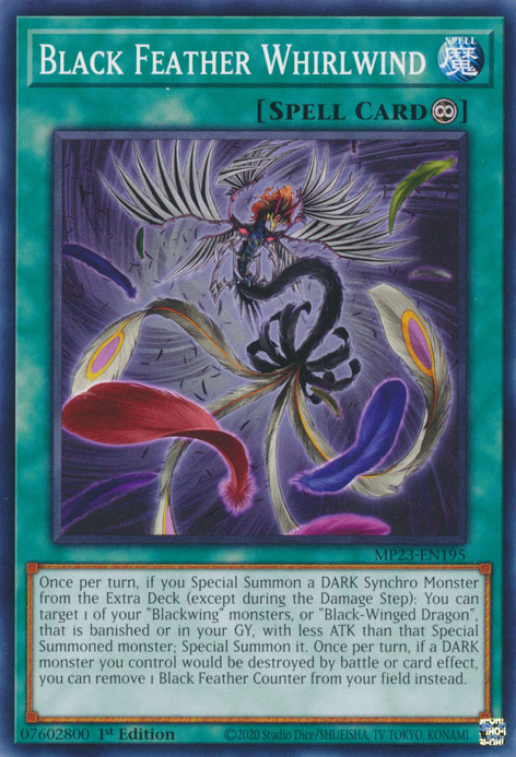 Black Feather Whirlwind [MP23-EN195] Common | Good Games Morley