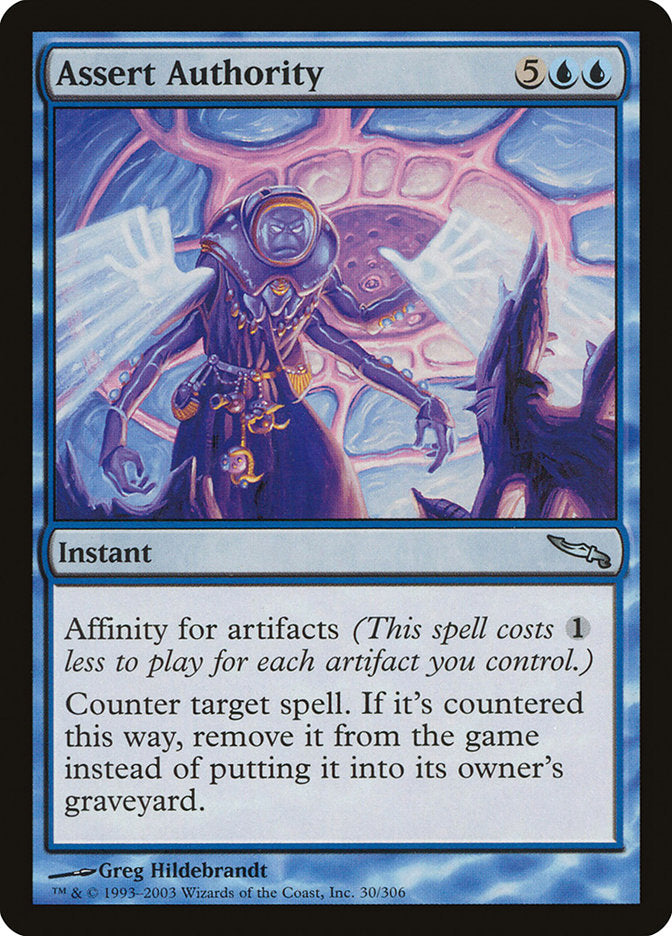 Assert Authority [Mirrodin] | Good Games Morley