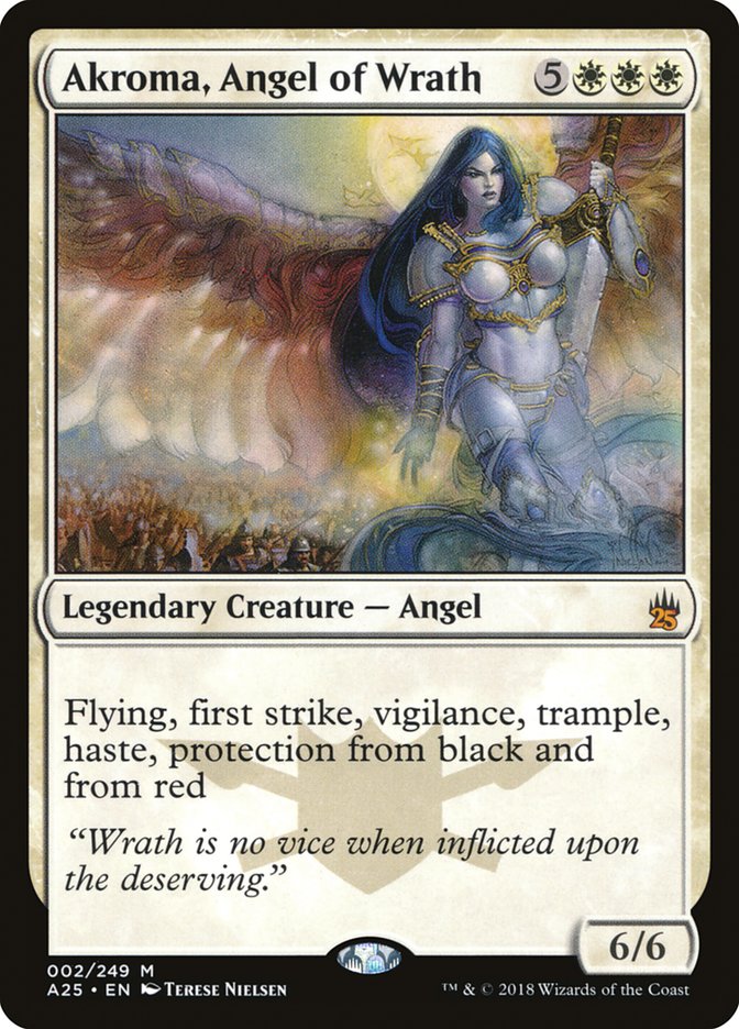 Akroma, Angel of Wrath [Masters 25] | Good Games Morley