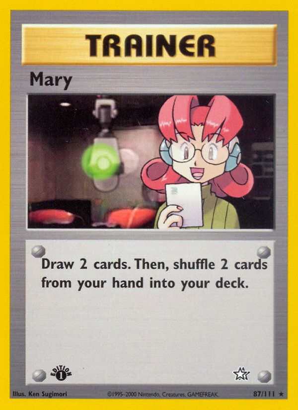 Mary (87/111) [Neo Genesis 1st Edition] | Good Games Morley