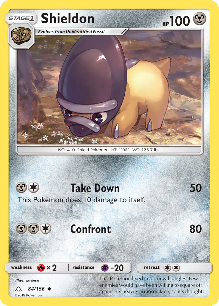 Shieldon (84/156) [Sun & Moon: Ultra Prism] | Good Games Morley