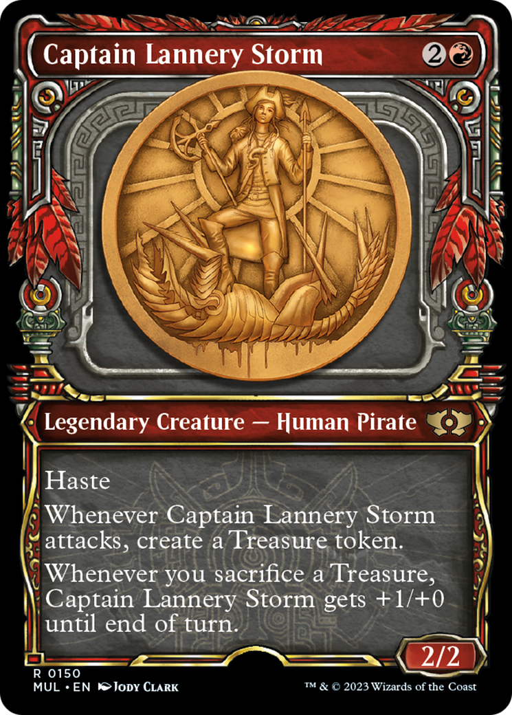 Captain Lannery Storm (Halo Foil) [Multiverse Legends] | Good Games Morley