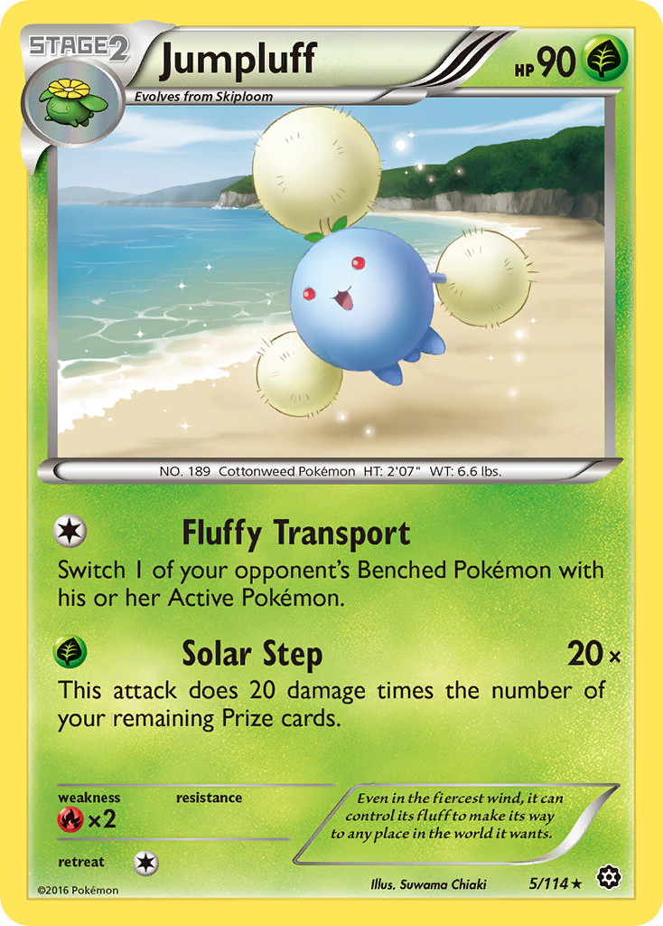 Jumpluff (5/114) [XY: Steam Siege] | Good Games Morley