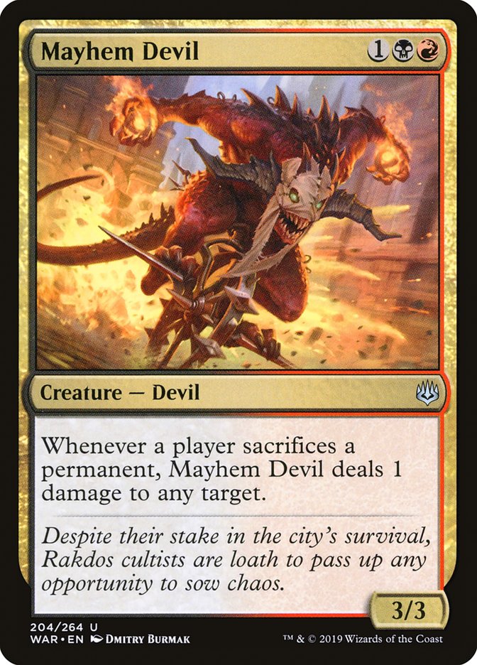 Mayhem Devil [War of the Spark] | Good Games Morley