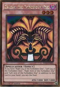 Exodia the Forbidden One [PGL2-EN026] Gold Rare | Good Games Morley