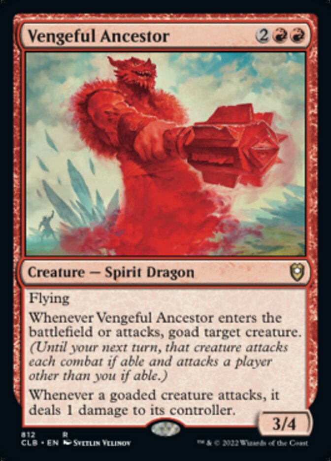Vengeful Ancestor [Commander Legends: Battle for Baldur's Gate] | Good Games Morley