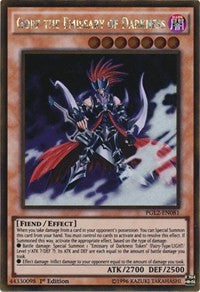 Gorz the Emissary of Darkness [PGL2-EN081] Gold Rare | Good Games Morley