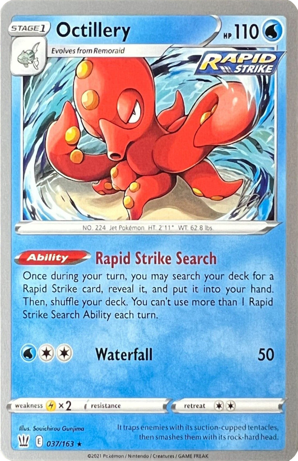 Octillery (037/163) (Cheryl Again - Sebastian Lashmet) [World Championships 2022] | Good Games Morley