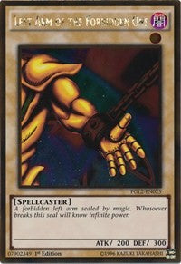 Left Arm of the Forbidden One [PGL2-EN025] Gold Rare | Good Games Morley