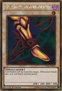 Left Leg of the Forbidden One [PGL2-EN023] Gold Rare | Good Games Morley