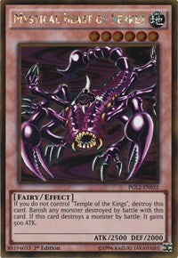 Mystical Beast of Serket [PGL2-EN032] Gold Rare | Good Games Morley