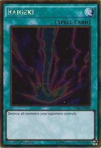 Raigeki [PGL2-EN048] Gold Rare | Good Games Morley
