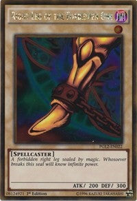 Right Leg of the Forbidden One [PGL2-EN022] Gold Rare | Good Games Morley