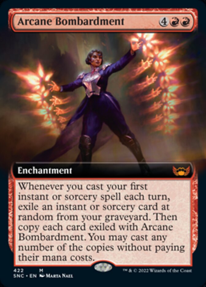 Arcane Bombardment (Extended Art) [Streets of New Capenna] | Good Games Morley