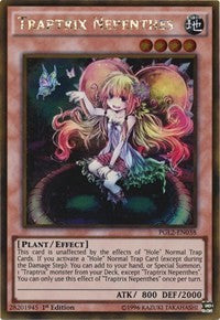 Traptrix Nepenthes [PGL2-EN038] Gold Rare | Good Games Morley
