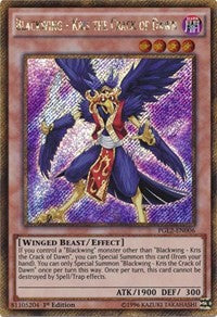 Blackwing - Kris the Crack of Dawn [PGL2-EN006] Gold Secret Rare | Good Games Morley