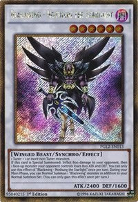 Blackwing - Nothung the Starlight [PGL2-EN013] Gold Secret Rare | Good Games Morley