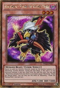 Blackwing - Pinaki the Waxing Moon [PGL2-EN007] Gold Secret Rare | Good Games Morley