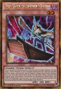 Ghost Charon, the Underworld Boatman [PGL2-EN005] Gold Secret Rare | Good Games Morley