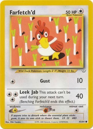 Farfetch'd (43/64) [Neo Revelation Unlimited] | Good Games Morley