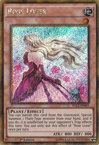 Rose Lover [PGL2-EN003] Gold Secret Rare | Good Games Morley
