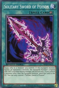 Solitary Sword of Poison [SBCB-EN078] Common | Good Games Morley