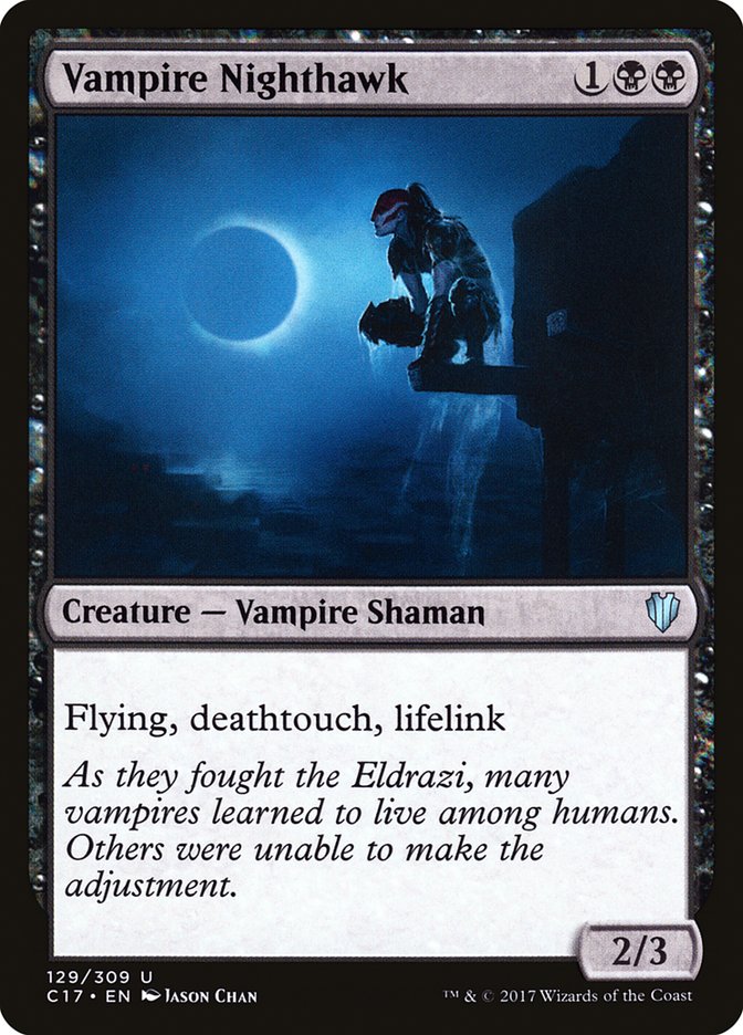 Vampire Nighthawk [Commander 2017] | Good Games Morley