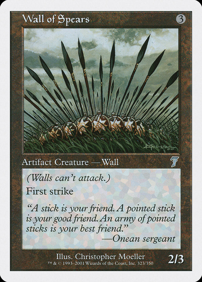 Wall of Spears [Seventh Edition] | Good Games Morley