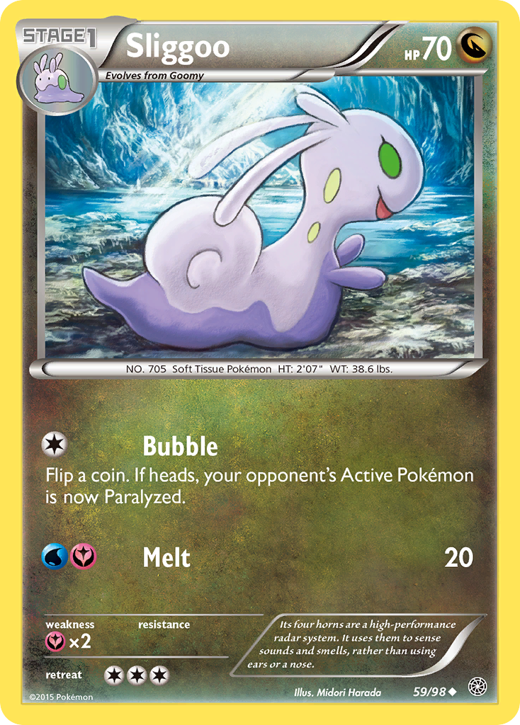 Sliggoo (59/98) [XY: Ancient Origins] | Good Games Morley