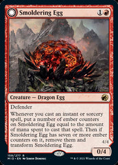 Smoldering Egg // Ashmouth Dragon [Innistrad: Midnight Hunt] | Good Games Morley