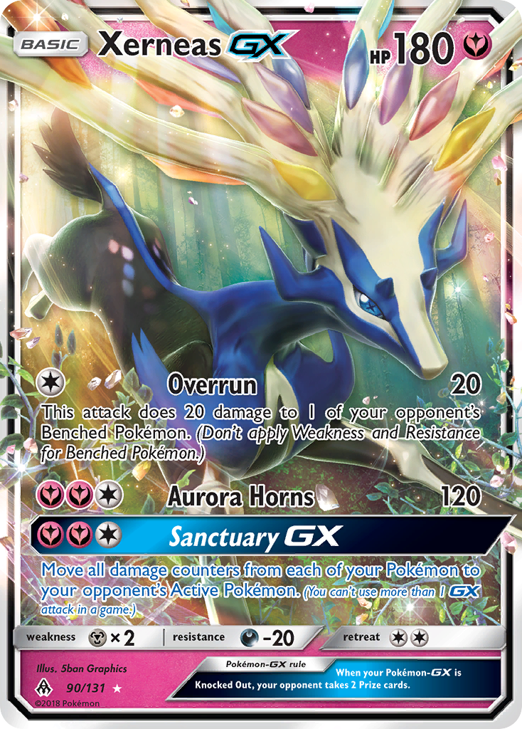 Xerneas GX (90/131) [Sun & Moon: Forbidden Light] | Good Games Morley